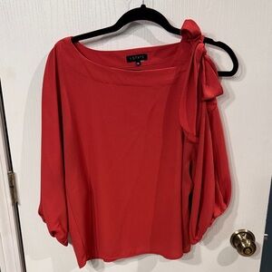 1. State Vibrant Red Women's Blouse